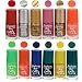 Fashion Bar Gel Nail Polish in ( Red,Silver,Golden,Sheer Pink,Copper Gold,Candy Orange,Jelly Green,Neon Orange,Royal Blue,Shimmer Green,Yellow,Green Shades) RS.368.00