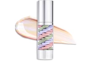 NÉO MAKE UP NEO MAKE UP Crema Primer - Base Trucco - Correttore Colore - Intense Serum Color Correcting - Effetto Anti-Età - Anti-Rossori - Schiarisce le Occhiaie - 30 ml