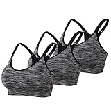 DAS Leben Sport BH Yoga BH starker Halt mit Polster ohne...