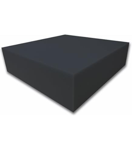 Dibapur ® ACCUSTIK Stop zelfklevend - kamer - akoestisch schuim - (ca. 100 x 50 x 7 cm) - isolatie - geluidsisolatie