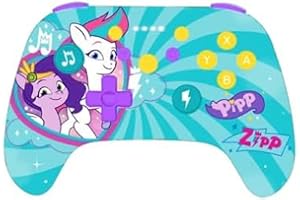 Freaks And Geeks My Little Pony - Manette Switch/PC Nano Sans-fil - My Little Pony Pipp & Zipp