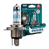 Philips 12342XV+BW X-tremeVision Moto +%130 H4 motosiklet far lambası, 1 adet
