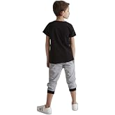 4 Cars Erkek &Ccedil;ocuk T-shirt Kapri Şort Takım