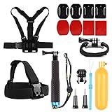 【Compatible Cámara】GoPro Hero Session GoPro Hero 7/6/5/4/3+/3/2 SJCAM SJ4000 SJ5000 SJ6000 /Xiaomi Yi /VicTsing APEMAN WiMiUS/Lightdow/DBPOWER y otro Cámara de Acción