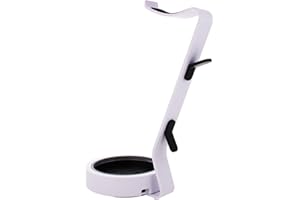 EXQUISITE GAMING Cable Guys Powerstand - Docking Station for Cable Guys, Phone and controller holder, with headphone cradle Gaming Accessory - White (PS5///)