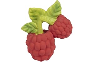 OLI & CAROL Anneau de dentition Jouet de bain Valery la framboise - Oli et Carol