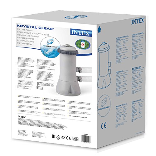 Intex Kartuschenfilteranlage, Typ ECO 3800, grau, 3,785 l/h / 99 W / 230 V - 4