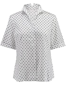 Eterna Damen Bluse Kurzarm