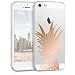 Produktbild kwmobile Apple iPhone SE / 5 / 5S Hülle - Handyhülle für Apple iPhone SE / 5 / 5S - Handy Case in Rosegold Transparent
