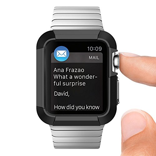  2 Unidades  Funda Apple Watch 42mm Series 1   Series 2   Series 3  iVoler Silicona Case Cover Dura Parachoques Carcasa Funda Bumper para Watch 42mm Series 1   Series 2   Series 3   Ultra-delgado   Shock-Absorci  n   Anti-Ara  azos  - Garant  a Incondicional de 18 Meses