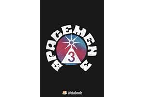 Spacemen 3 Original Psych Rock Fan Art Faded Style Notebook: Diary, Matte Finish Cover, 6x9 120 Pages, Planner, Lined College Ruled Paper, Journal