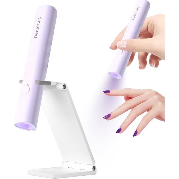 MelodySusie Wiederaufladbare UV-Lampe Für Gelnägel – 6W, Mit Timer & Sensor, Für Alle Gel-Lacke