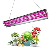 Fácil de instalar: operación directa Plug and Play, sin necesidad de cableado ni reconstrucción, fácil de instalar. Puede controlar fácilmente el estado de trabajo de cada lámpara para proteger el crecimiento de la planta con una iluminación más adecuada.