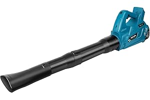 Waitley Souffleur Compatible avec Makita 18V Batterie - Idéal pour Jardin, Terrasse et Allée，(Vitesse d’air Jusqu’à 297 km/h, variateur de Vitesse)