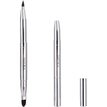 Exquisite Einziehbare Lippenpinsel – Professioneller Applikator Für Lippenstift & Lipgloss, Leicht, Praktisch Für Unterwegs (Hellgrün)