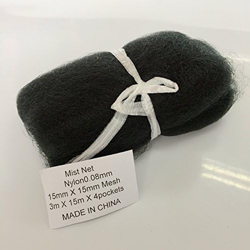 Nylon 3x15m 15mm mesh size Bird Mist net Bird Capture net Bird Catching Net 0.08mm