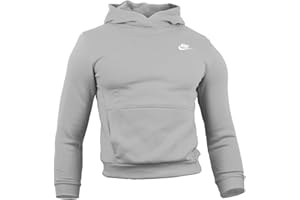 Nike K NSW Club FLC HDY Lbr Hooded Long Sleeve Top Mixte Enfant (Lot de 1)