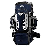 trekkingrucksack test herren Fünf-Sterne-Komfort:Multi-Position Torso Anpassung passt für eine breite Palette von Körpergrößen.Langlebige offenzellige Schaumstoff-Lendenpolster und geformte Kanäle bieten maximalen Komfort und Luftstrom.Rucksack für Männer und Frauen, Hüftgurt verstellbar 28 Zoll - 50 Zoll.