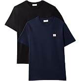 Calvin Klein SS 30S WOVEN LABEL TEE 2PK Shirt Erkek