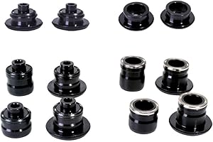 GETTIMORE Bike Hub QR Quick Release Thru Axle Adapter Converter End Cap 9151012, Made of durable and practical, Front & Rear Hub Compatibility(12 * 142mm)