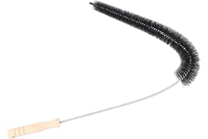 LAZMIN Sèche-Linge Filtre Anti-Peluches Brosse de Nettoyage Longue Brosse Flexible de Bobine de réfrigérateur
