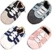 MiniFeet Soft Leather Baby Shoes, Pink Trainer 12-18 Months