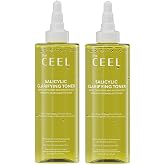 The Ceel Salisilik Asit Tonik (2x200 ml) - Niacinamide, Sitrik Asit ve Zinc PCA İ&ccedil;eren Yağ Dengeleyici ve G&ouml;zenek G&ouml;r&uuml;n&uuml;m&uuml; De