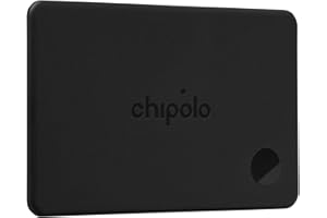 Chipolo CARD - Rastreador recargable, rastreador Bluetooth y localizador de objetos y pasaporte, compatible con Buscar de Apple y el Localizador de Google, Llama tu móvil y Alertas Fuera de Alcance