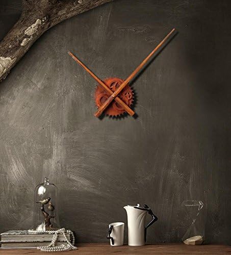 Cunclock Do The Old European Style Of The Ancient Rust Diy Clock Creative Gear Clock Core Shell Table Accessories