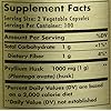 Solgar Psyllium Husks Fibre 500 mg Vegetable Capsules - Pack of 200 - Image 3