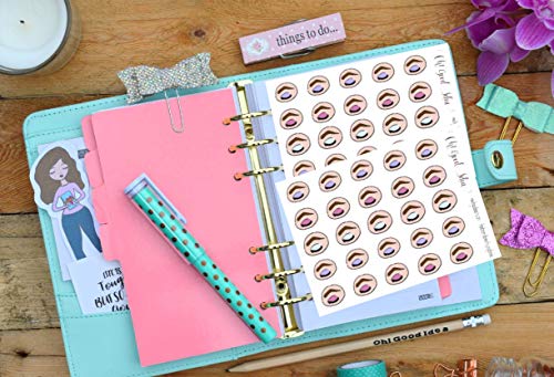 Salon Stickers for Eyebrow/Self Care Planner