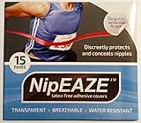 NipEaze - 15pairs - The Original Transparent Nip Protector - Nipple Chafing Prevention - Ultra-Marathon Running Gear
