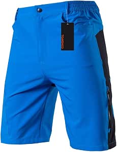 TOMSHOO Pantaloncini MTB Uomo, Pantaloncini Ciclismo Biciclette, Bici MTB  Pantaloni Traspirante Shorts per Ciclismo da Corsa All'aperto :  Abbigliamento