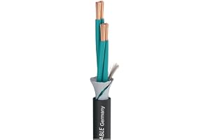 Sommarkabel – högtalarkabel Elephant SPM415; 4 x 1,50 mm²; PVC Ø 8,60 mm; svart (5 m)