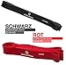Produktbild [2Stück] Klimmzugband »PullMeUp« POWER-STRETCH-BAND Fitness-/ Gymnastikband / in verschiedenen Stärken und Farben(rot & schwarz)