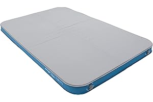Vango Shangri-La II Self Inflating Mattress With Memory Foam Inflatable Camping Mat (10cm Thickness, Double)