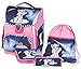 Produktbild Schneiders ViennaToolbag Plus 4 teiliges Ranzenset Pretty Kira mit LED System, Sportbeutel, Federpennal mit 2 Flügeln, Schüttelpenna