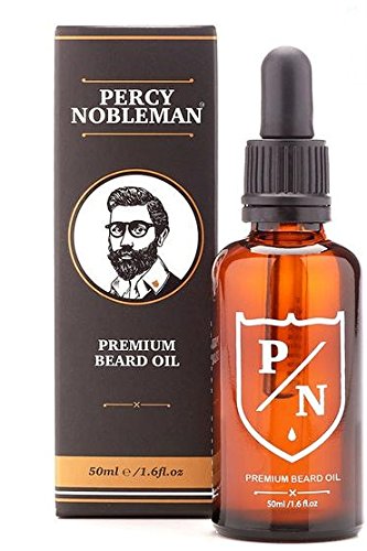Huile pour barbe par Percy Nobleman - Mélange parfumé supérieur (50 ml)