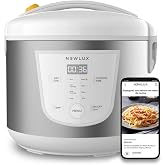 NEWLUX - 5L SmartChef V50 Multifunction Kitchen Robot with Non-Stick Bucket, Programmable up to 24 Hours, 9 Functions and 8 A