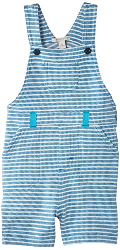 ESPRIT Baby-Boys Stripe Overall Dungarees, CW Blue, Size 6 (Manufacturer Size:68)