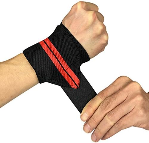 Weight Lifting Wrist Wraps Thumb Support Straps Gym Winding Wrist Bracers Fitness Outdoor Sports Wristband Hand Bands 1PCS