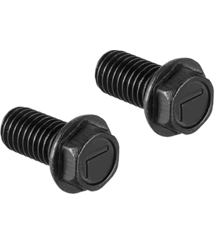 M10x25mm Full Thread Nylon Metric Hex Hexagon Head Cap Screw Bolt Black 25Pcs | Canada - View #4