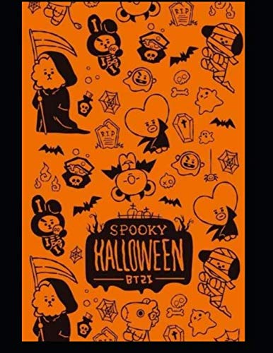 Preisvergleich Produktbild BT21 Halloween Sketch NoteBook