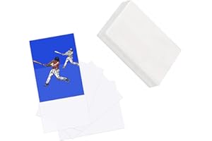 Moocuca 400 Fundas para Cartas, 66x91mm Protectoras de Tarjeta, Card Sleeves Transparente, Fundas Cartas para Yu-Gi-Oh Magic Poke-mon MTG, Tamaño Estándar