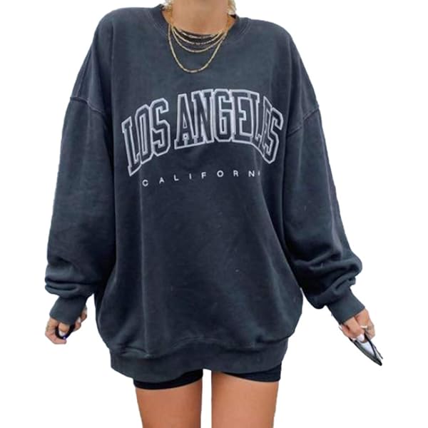 ★韓国人気★LOOKPLE★LOOK GRAPHY CHICAGO SWEATSHIRT Women's Sweatshirt Without Hood Chicago New York EST 2015