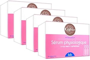 Gifrer Physiologica Sérum Physiologique 30 x 5 ml Lot de 4