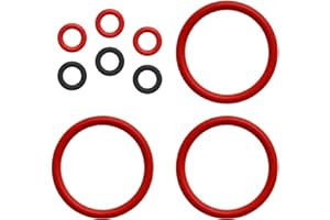 YOWFOND Lot de 9 joints d'étanchéité pour unité de percolation compatibles avec Siemens EQ5 EQ6 EQ6 Plus EQ7 EQ8, Gaggenau, Bosch, Neff - Lot de joints toriques pour machines à café