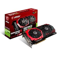 MSI GeForce GTX 1060 Gaming X+ 6GB Nvidia GDDR5 1x HDMI, 3x DP, 1x DL-DVI-D, 2 Slot Afterburner OC, VR Ready, 4K-optimiert, Grafikkarte