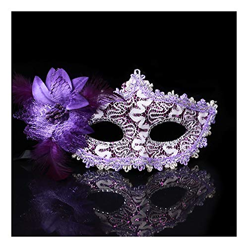 Möbel & Wohnaccessoires SCLMJ Halloween Party Maske Mode Feder