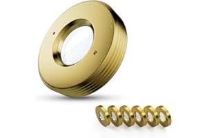 YUMILI SCULPFUN 6 Stück S30 Pro Max Objektiv, Originallinse, Standardlinse, Verstärkte Oberfläche, Anti-Öl, Anti-Rauch, Offizielle Standardlinse Für Gravierer, Hochtransparente Linse, 25 * 105 * 52 mm